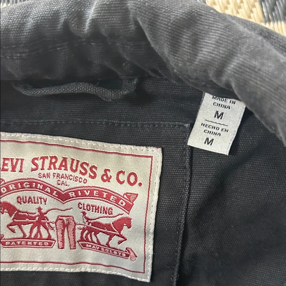 Levi's Men's Charcoal Shirt Jacket - Picture 3 of 4